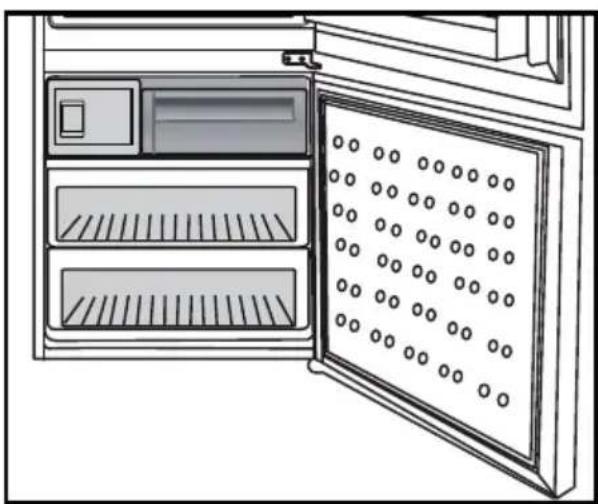 BLOMBERG BRFB 1052 FFBIN - Máquina de hielo (en algunos modelos) - 1