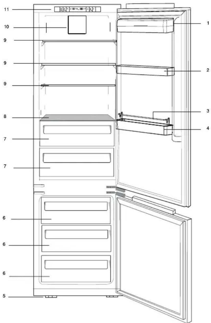 BLOMBERG BRFB 1051 FFBIN - Your refrigerator - 1