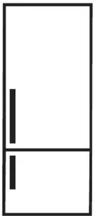 BLOMBERG BRFB 1050 FFBIN - Refrigerador - 1