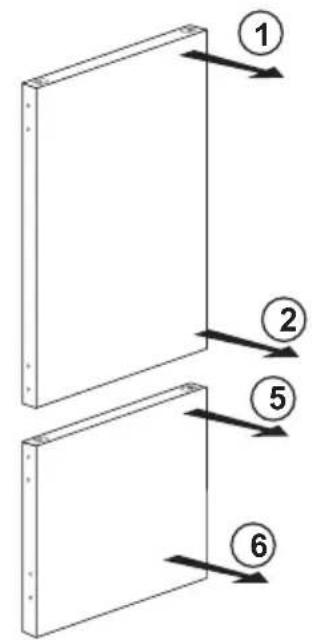 BLOMBERG BRFB 1050 FFBIN - Réversibilité des portes - 2