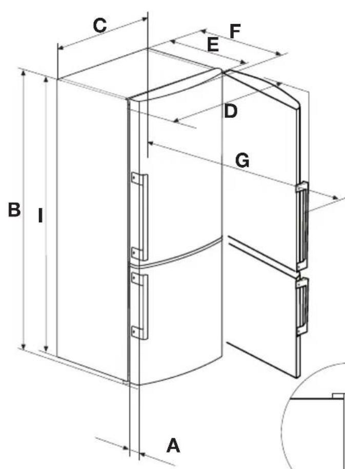 BLOMBERG BRFB 1042 SLN - Réversibilité des portes - 2