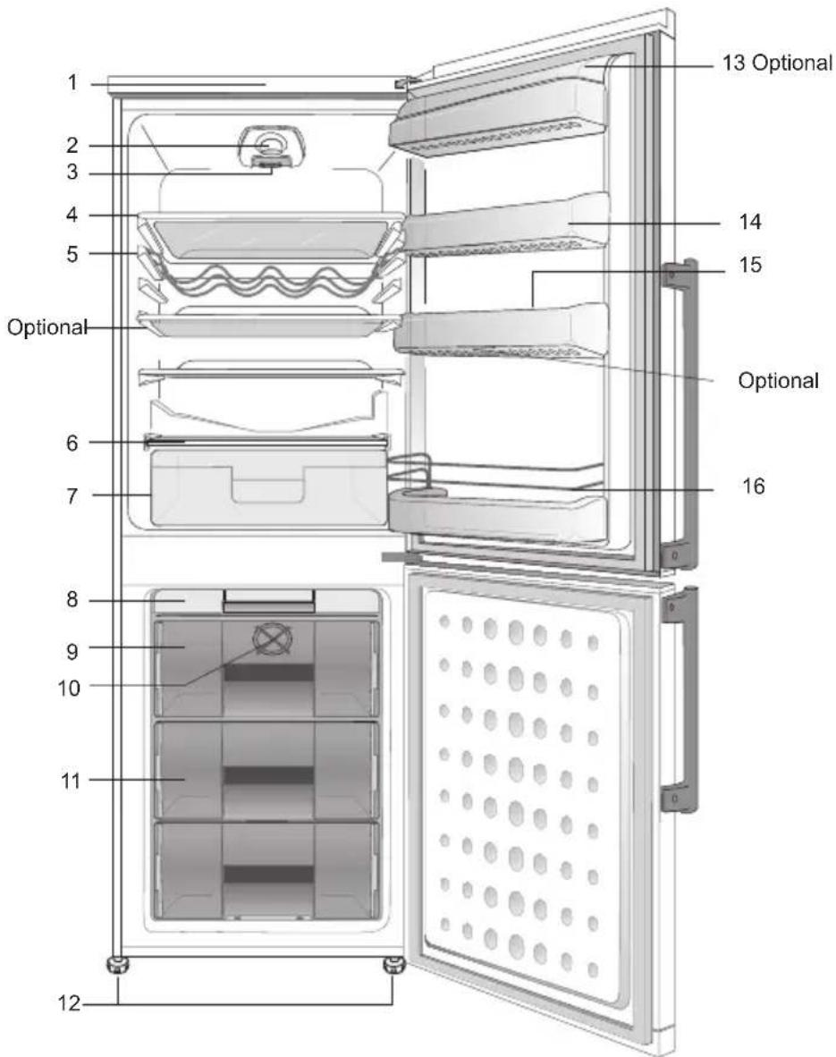 BLOMBERG BRFB 1042 SSN - Your refrigerator - 1