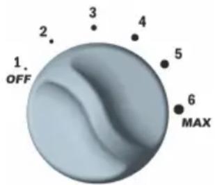 CONTINENTAL EDISON CEFD330AV - Réglage du thermostat - 2