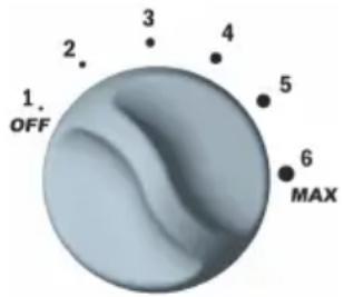 CONTINENTAL EDISON CEFD330AV - Thermostat Setting - 3