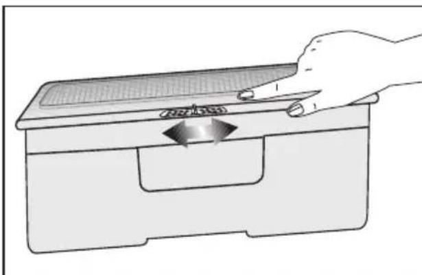 BLOMBERG DNM 9650 T - Crisper humidity control sliders - 1