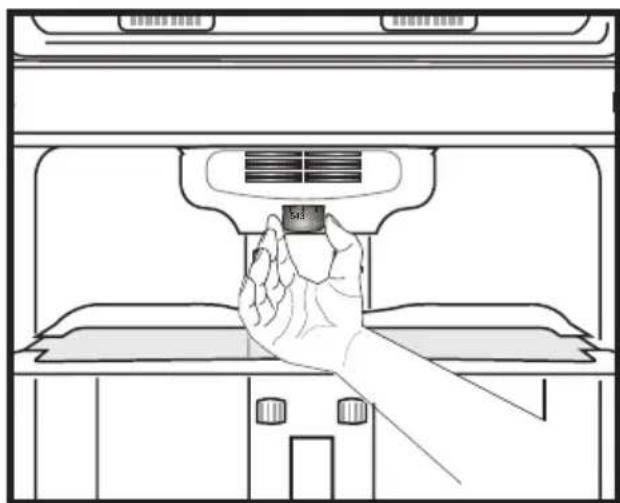 BLOMBERG DNM 9650 T - Kühlbereichtemperatur-Einstellknopf - 1
