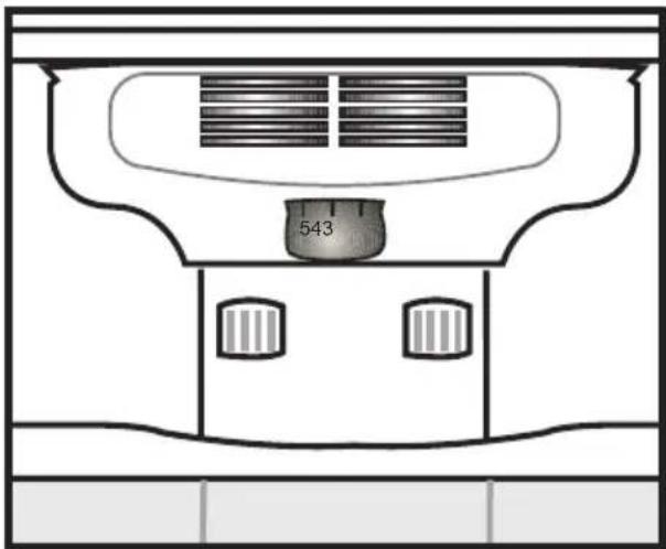 BLOMBERG DNM 9650 T - Kühlbereichtemperatur-Einstellknopf - 2
