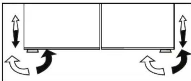 BLOMBERG BRFD 2650 SSN - Ajuste de los pies - 3