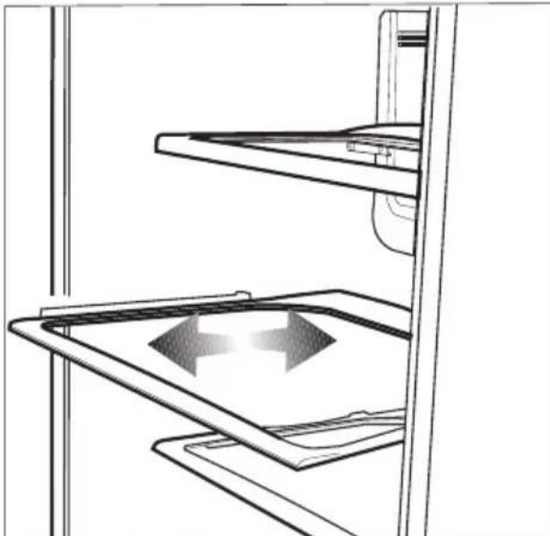 BLOMBERG BRFD 2650 SSN - Glass shelves - 1