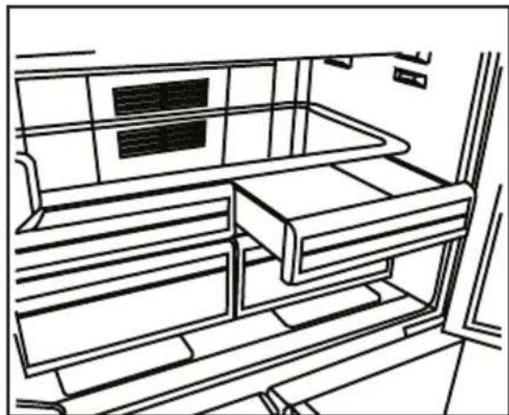BLOMBERG BRFD 2650 SSN - Compartimento de enfiambre (en algunos modelos) - 1