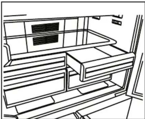 BLOMBERG BRFD 2652 SS - Compartimento de enfriamiento (en algunos modelos) - 1
