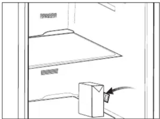 BLOMBERG BRFB 1812 SSN - Recommendations for the fresh food compartment \*May not be available in all models - 1
