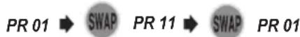 OKI B32AHP - 6.1.6- Retour au dernier programme sélectionné (SWAP) - 2