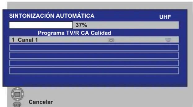 OKI B32AHP - 6.3.1-Sintonizacion automatica de canales y almacenamento en la memoria - 6
