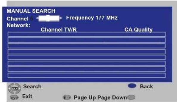 OKI B32AHP - 6.3.2-Manual tuning of channels and storing in the memory - 2