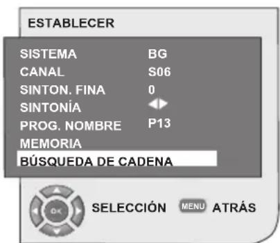 OKI B32AHP - 6.4.1-Sintonizacion automatica de canales y almacenamento en la memoria - 1