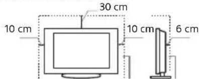 SONY Bravia KDL65W855C - Instalación sobre pedestal - 1