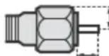 SONY Bravia KDL65W855C - Anbefaling for plugg av F-type - 1