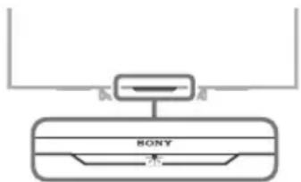 SONY Bravia KDL65W855C - Belysnings-LED'en er tændt. - 1