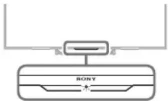 SONY Bravia KDL65W855C - Je zapnuto osvětlení LED. - 1