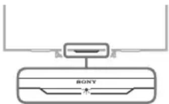SONY Bravia KDL65W855C - Η λυχνία LED φωτισμού είναι αναμμένη. - 1