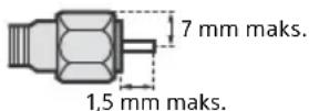SONY Bravia KDL65W855C - Anbefaling af F-type stik - 1