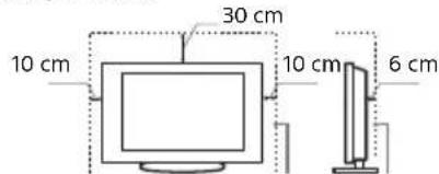 SONY Bravia KDL65W855C - Ventilation - 2