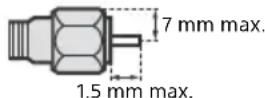 SONY Bravia KDL65W855C - Recommendation of F-type plug - 1