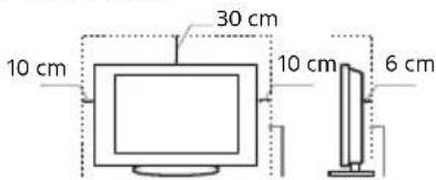 SONY Bravia KDL65W855C - Installed with stand - 1