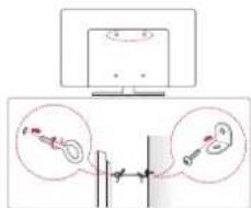 LG 49LH604V - Securing the TV to a wall - 1