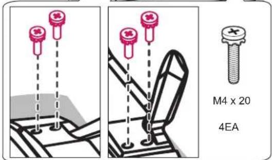 LG 42LN5700 - Fixation du support - 12