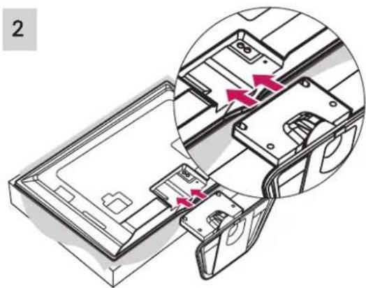 LG 42LN5700 - Fixation du support - 9