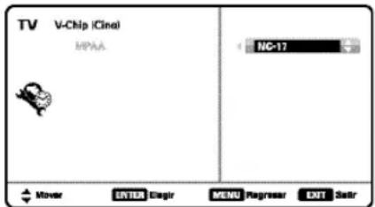SANYO DP46841 - AJUSTES A CONFIGURación V-CHIP - 1