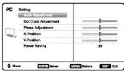 SANYO DP46841 - PC Setting - 1