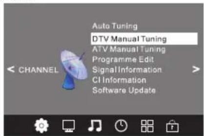 BRANDT B4028FHDLED - Syntonisation Manuelle DTV (DVB-T) - 1
