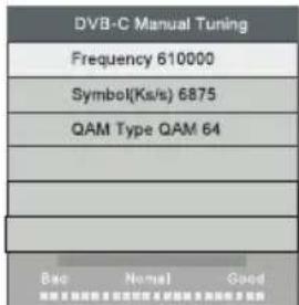 BRANDT B4028FHDLED - DTV handmatig afstemmen (DVB-C) - 2