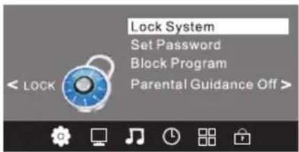 BRANDT B4028FHDLED - 6.LOCK MENU - 1