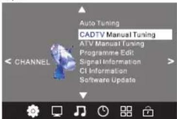 BRANDT B4028FHDLED - DTV handmatig afstemmen (DVB-C) - 1