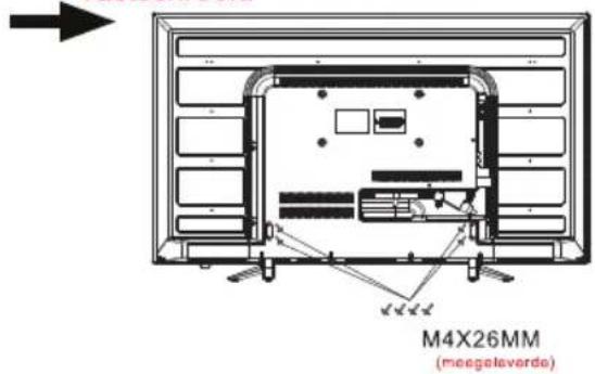 BRANDT B4028FHDLED - Instructies voorde montage van de voet - 2