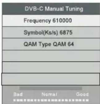 BRANDT B4028FHDLED - Syntonisation Manuelle DTV (DVB-C) - 2
