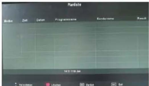 XORO HTC 2433 HD - Guide électronique des programmes (EPG) - 1