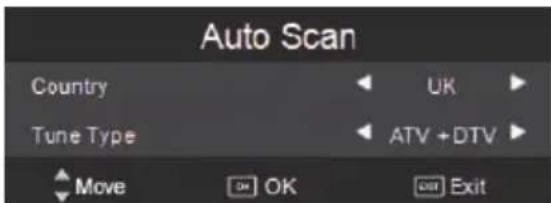 XORO HTC 2433 HD - Auto Scan - 1