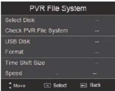 XORO HTC 2433 HD - Preparation of USB Storage for Recording - 2