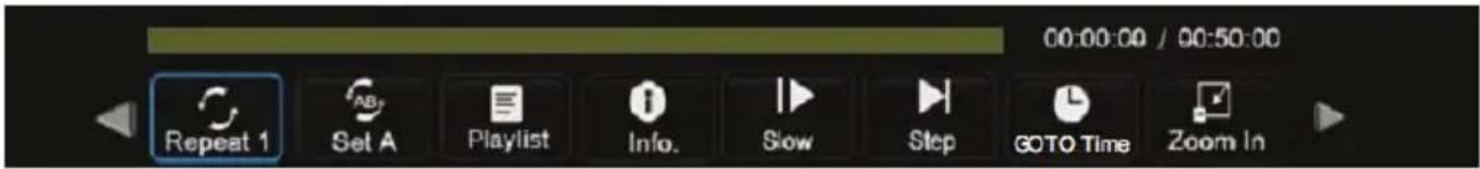 XORO HTC 2433 HD - Barre de navigation - 1