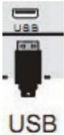 XORO HTC 2433 HD - USB Port - 1