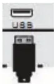 XORO HTC 2433 HD - USB Anschluss - 1