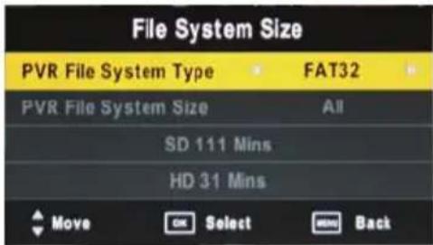 XORO HTC 2433 HD - WARNING - 1