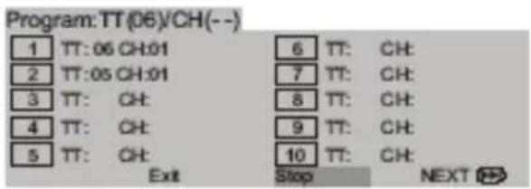 XORO HTC 2433 HD - Program - 4