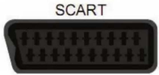 XORO HTC 2433 HD - SCART Input - 1