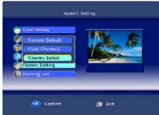 XORO HTC 1525D - Restore Default - 1